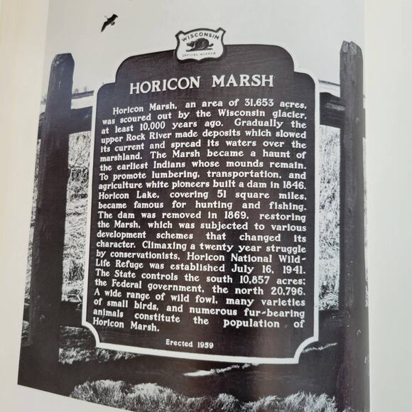 Wild Goose Marsh Horicon Stopover Robert Gard 1st Edition Vintage Wisconsin 1972 - Picture 7 of 12